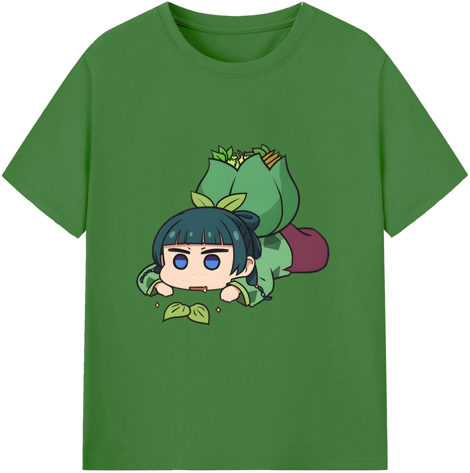 （画像用） 薬屋のひとりごと The Apothecary Diaries レディースカジュアルプリントTシャツ（綿100％）